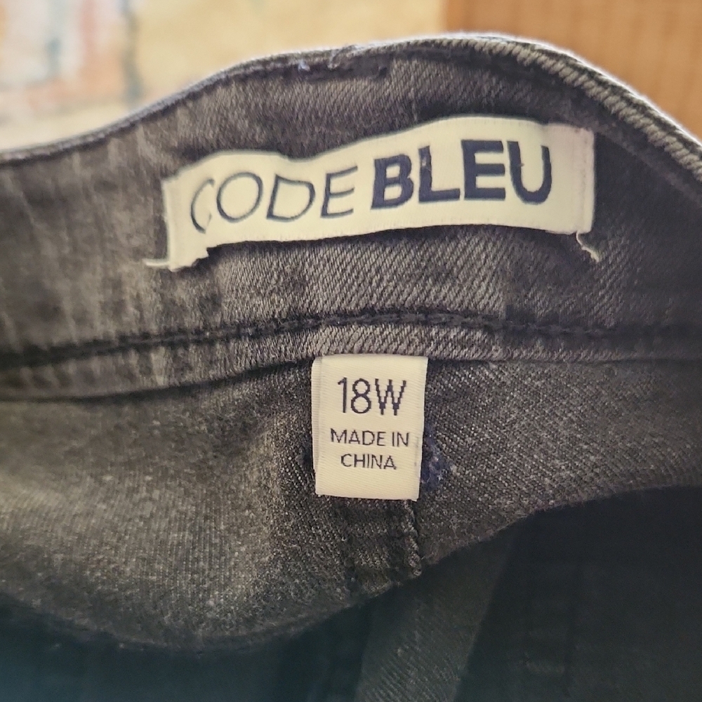 Code Bleu Black Denim Jeans